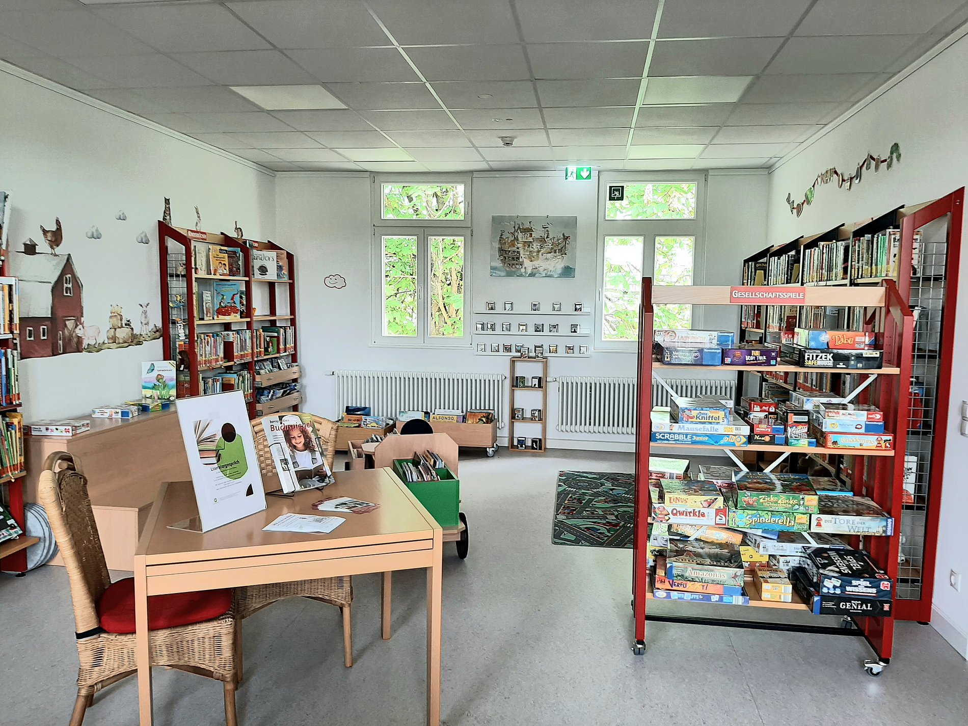 Blick in den Kinderbereich